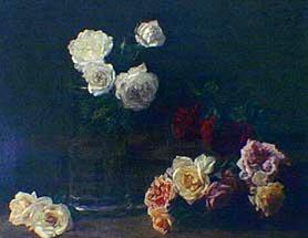 Henri Fantin-Latour Rosas blancas oil painting picture